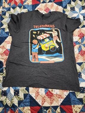 Telekinesis Graphic Tee - Dark Gray